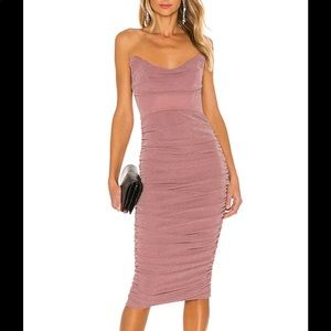 Michael Costello Revolve India dress
